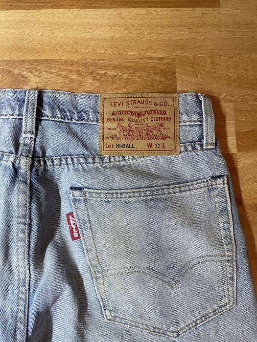 Blugi Levis Premium Hi Ball w32 / 44cm talie