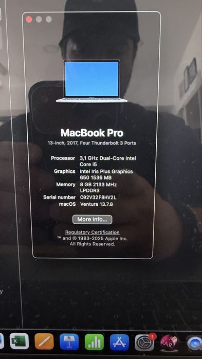 MacBook Pro 2017 touchbar -13”