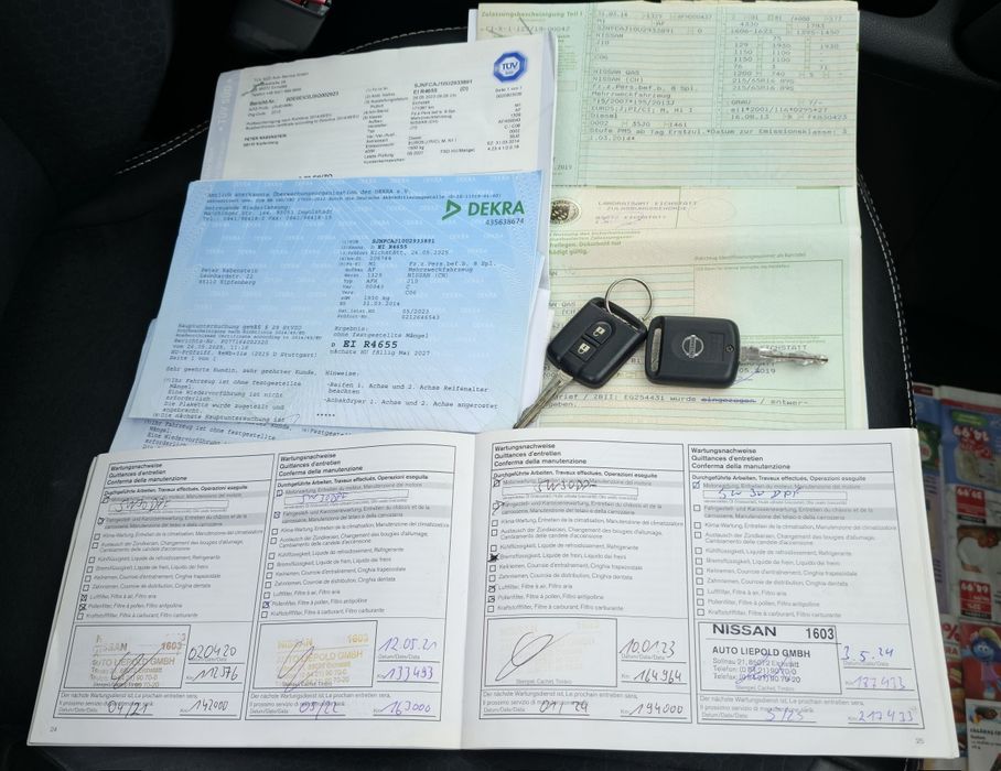 Nissan Qashqa*Full=Tekna*2014*1,5DCI*Recent Import Germania *Ireproșabil*Revizii Reprezentanta Nissan *