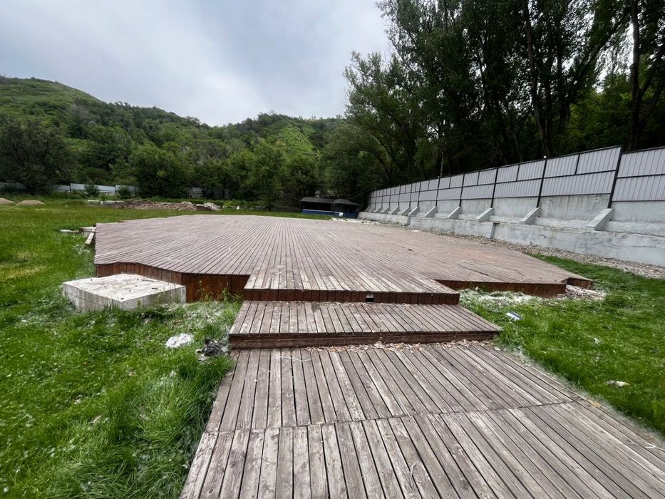 Террасная доска 2000 тенге за 1 м 2