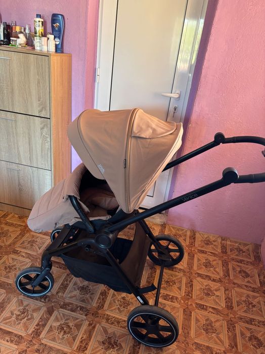 Бебешка количка 2 в 1 Lorelli Premium - Venice,Beige