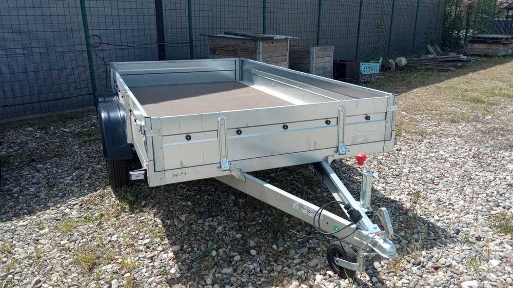 Remorca Repo 750 Kg 2 axe  3000x1600 mm --- PLATA IN RATE
