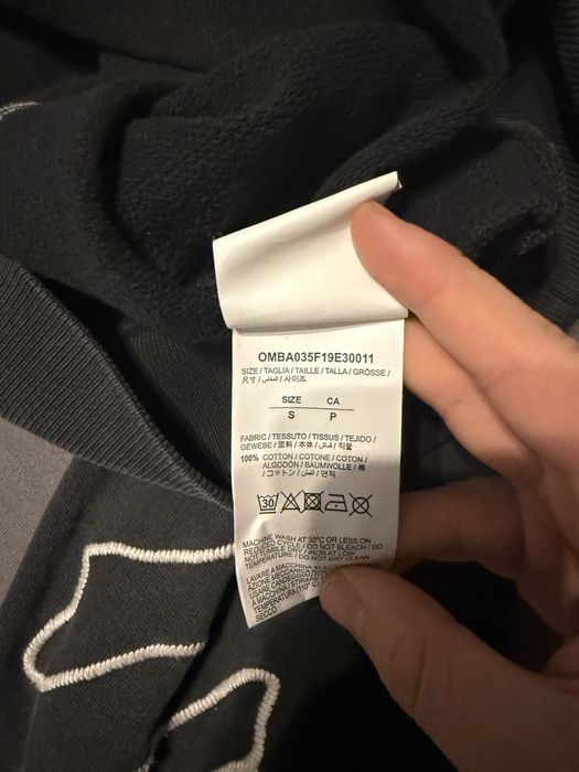 Off-White FW 20 Crewneck блуза