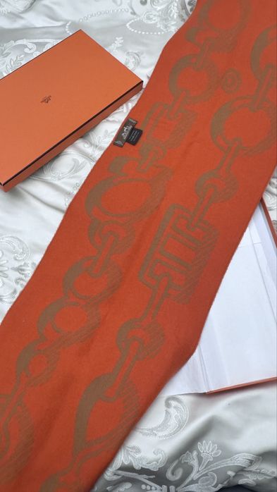 Шарф  Hermes кашемир