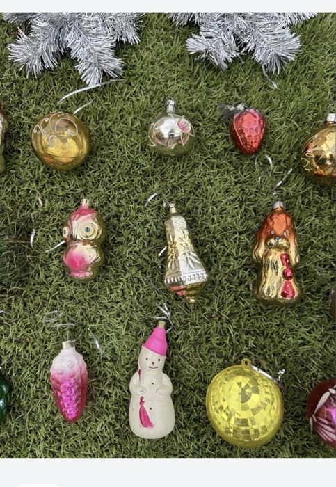 Елочные игрушки СССР, елка