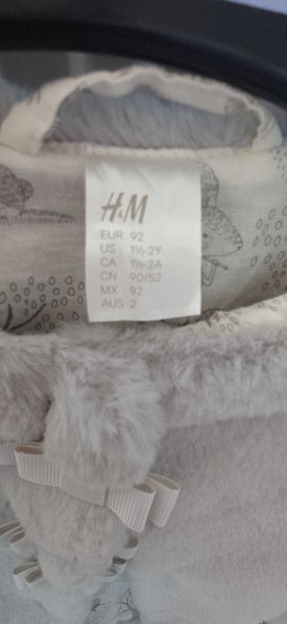 Paltonas blanita H&M fetite