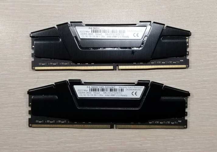 Кит RAM G.Skill Ripjaws V 32GB (2x 16GB) DDR4 3600 XMP