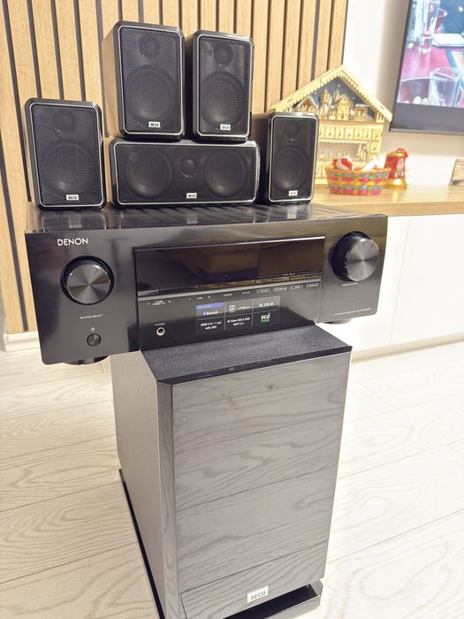 Sitem audio 5.1 Denon Avrx250bt-/Heco Ambient 5.1