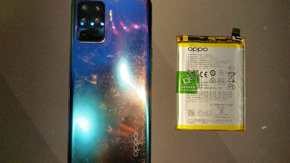 Батарейки от realme и oppo