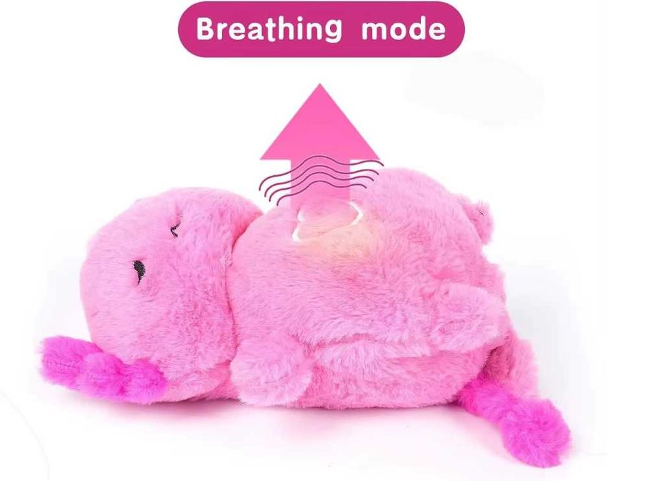Успокояваща Плюшена дишаща играчка Аксолотъл