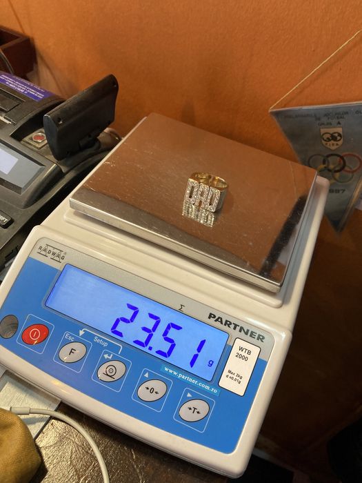 Inel ghiul DAD aur cu diamante 1.20ct