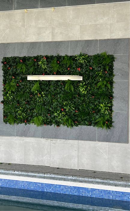 Suniy gullar. Fitostena.Dekorativniy suniy gullar eng arzon va sifatli