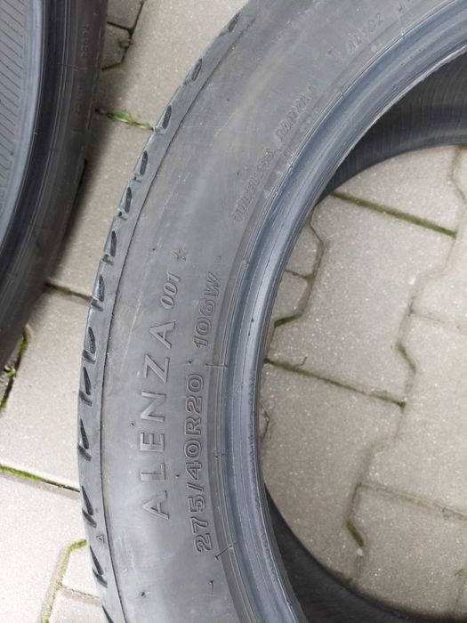 2 бр. 245/45R20  и 2 бр. 275/40/20  Летни  BRIDGESTONE ALENZA 001 BMW  RunFlat  5.5мм
