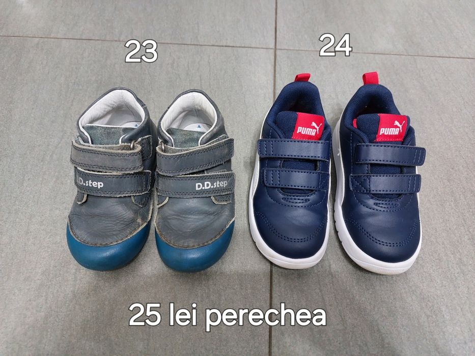Papuci pentru băieți și fetite