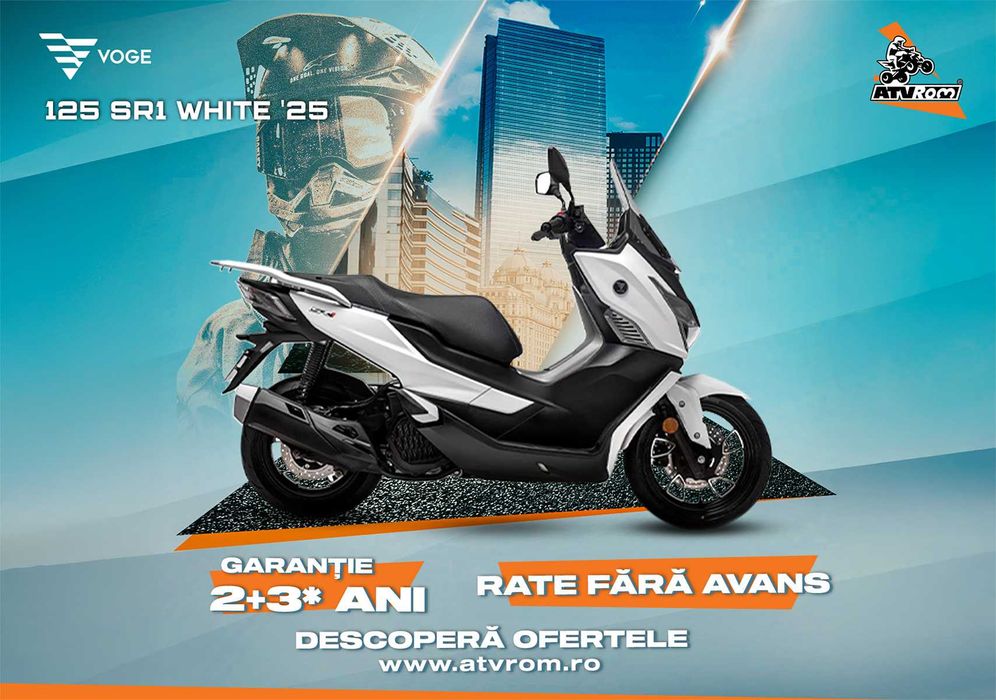 Scuter VOGE 125 SR1 White '25