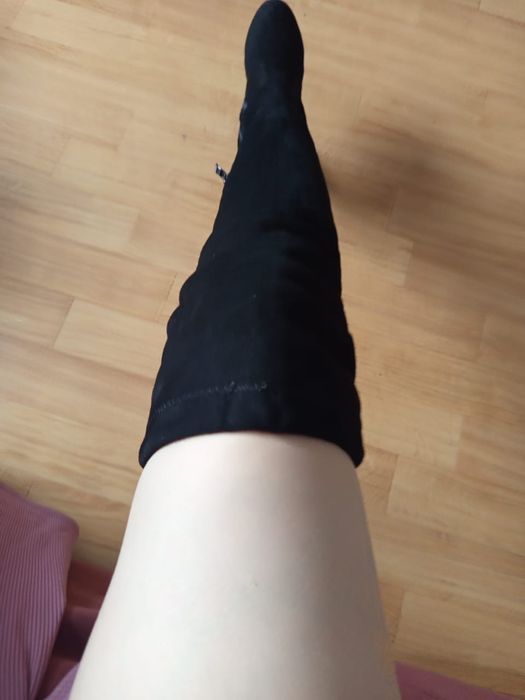 Продам сапоги ботфорты