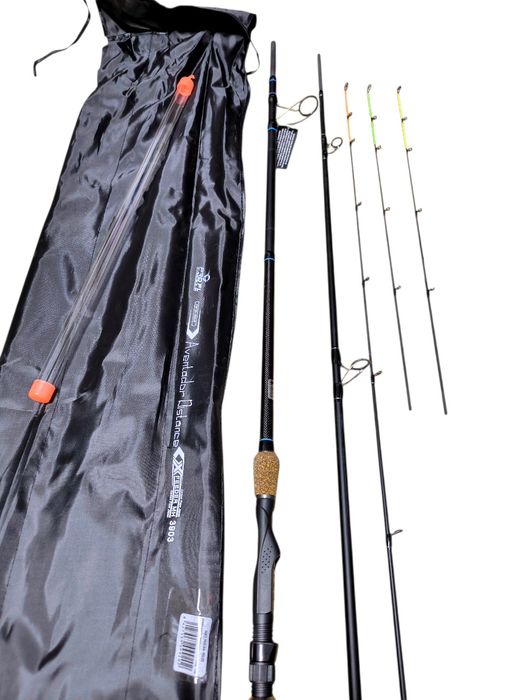 2 Lansete PRO FL Aventador Distance FEEDER 3.90m 180g NEW 2025