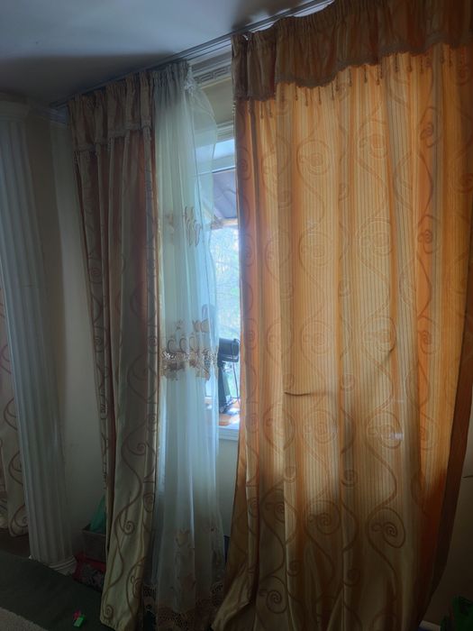 Продается занавески+тюль sotiladi parda va tul