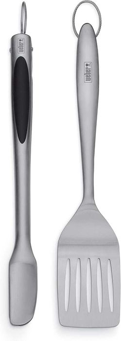 Weber Stainless Steel 2-Piece Barbecue Tool Set! Новый в коробке!
