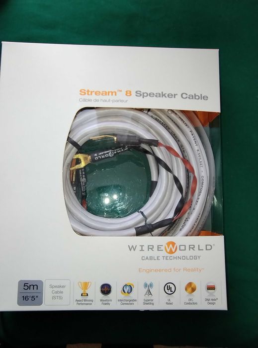 Cablu boxe Wireworld Stream 8 (2x5m)