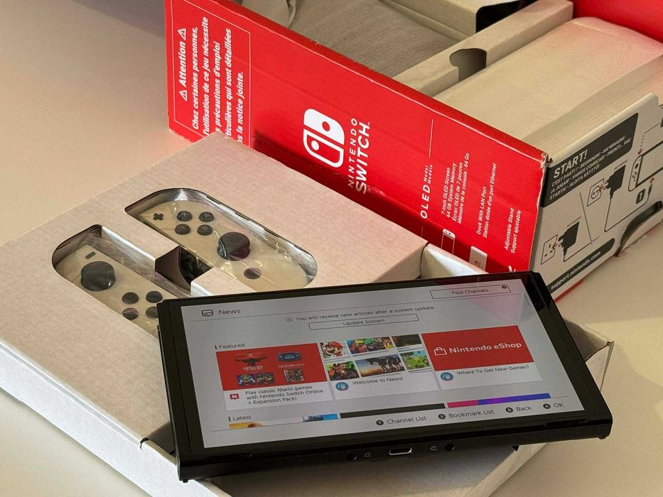 Бартер! Nintendo Switch OLED White (Бял)
