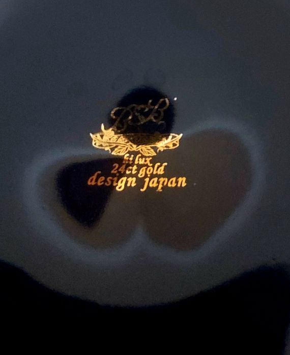 Ваза с позолотой япония