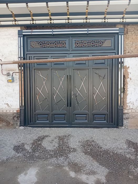 Turli fasondagi darvozalar yasab beramiz kvadrat metri 450 mingdan