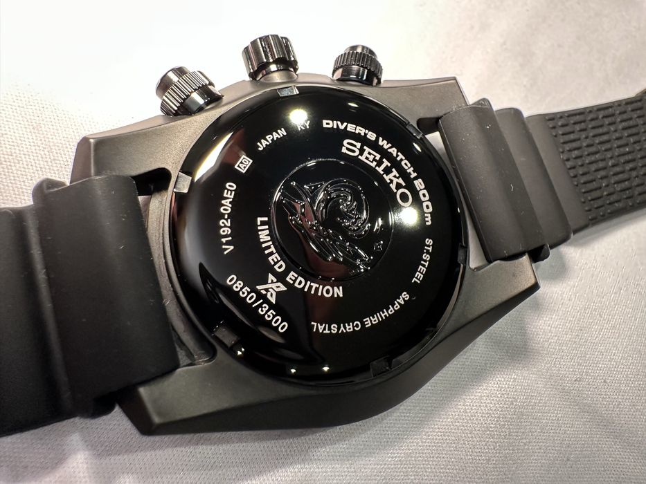 Seiko Sumo Black Series Limited Edition
