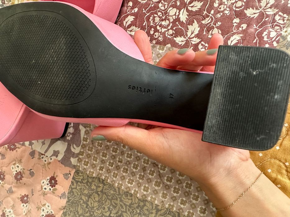 Дамски розови чехли