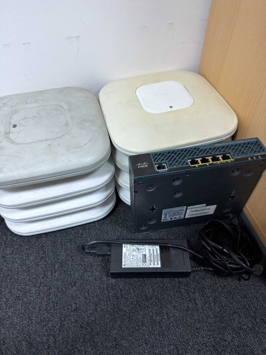 Pachet Cisco Wireless Controller 2504 + 8 Access Point-uri
