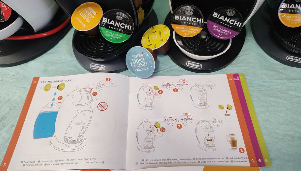 Кафемашина с гаранция 1 година NESCAFÉ® Dolce Gusto Delonghi Jovia W/B