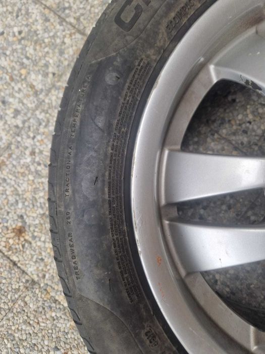 Vand roata BMW R16 completa cu janta si cauciuc 205/55 R16