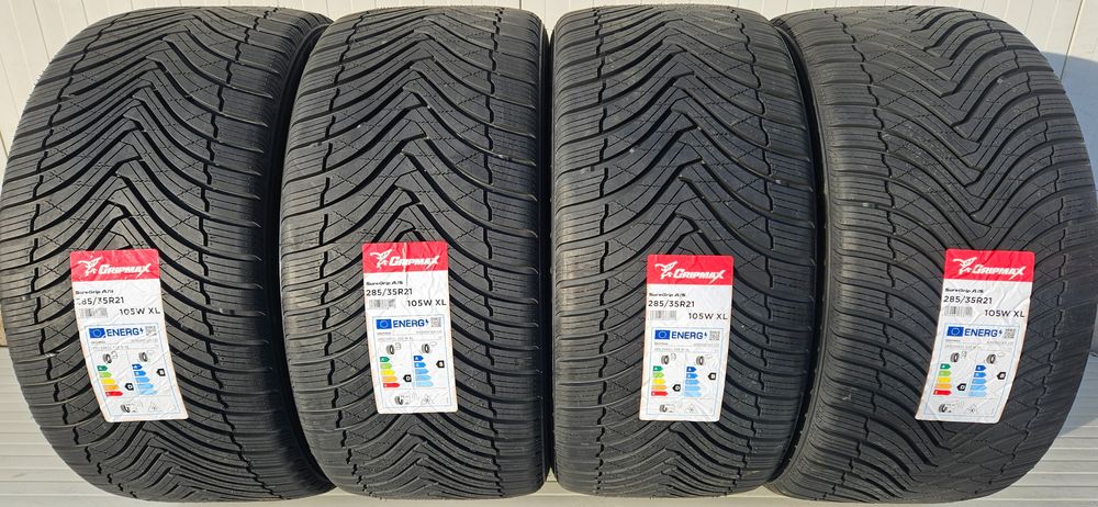 285/35 R21 105W XL, GRIPMAX, Anvelope All Season M+S, Protectie janta