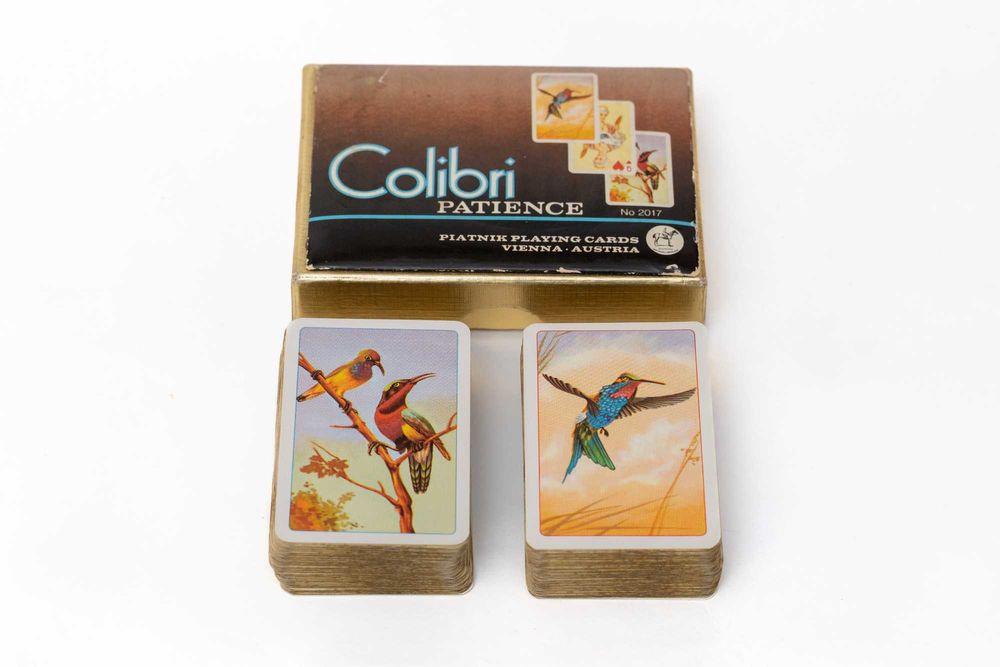 Лот от 4 комплекта карти Piatnik с дизайни в стил Rokoko