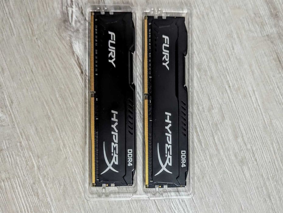 Memorie RAM HyperX FURY Black 16GB, DDR4, 2400MHz, CL15, 1.2V