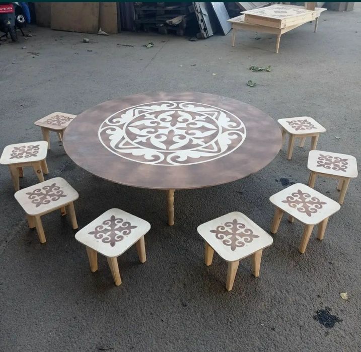 Жер Стол жер үстел дастархан трансформер Стол жозы  жиналмалы стол