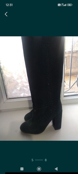 Сапоги зимние натуральные