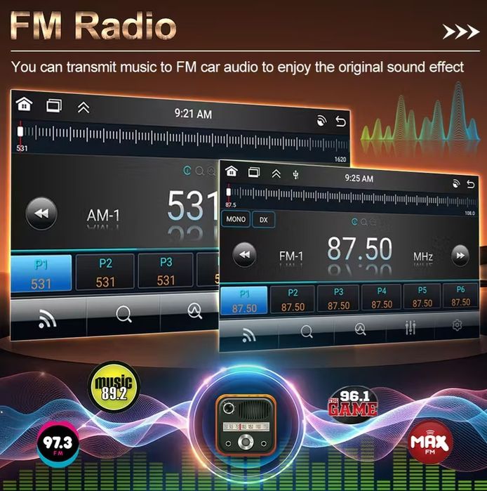 1DIN Мултимедия 7" Mirror Link Прибиращ Тъч Дисплей + CarPlay & Камера