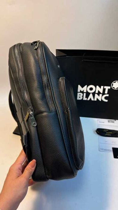 Mont Blanc Geantă rucsac turistic,  piele