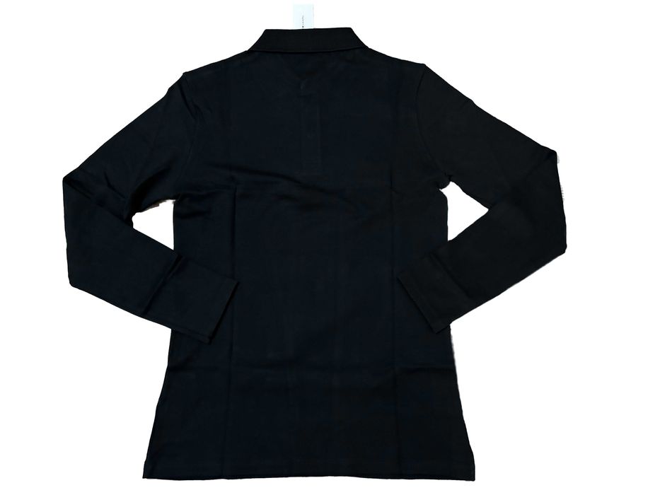 Мъжка блуза с яка Tommy Helfiger Slim Fit - L - Черна