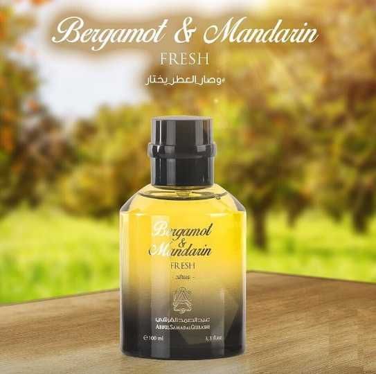 цитрусовый парфюм Bergamot and mandarin Abdul samad alQurashi