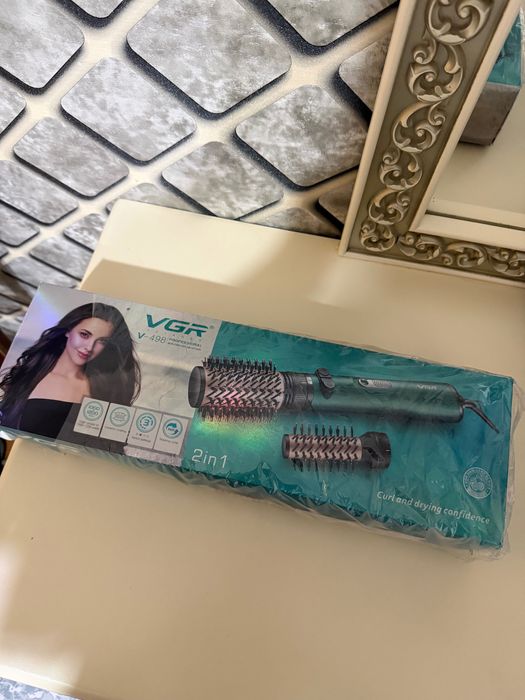 Фен расческа для укладки волос