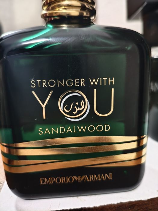 Armani stronger with you sandalwood