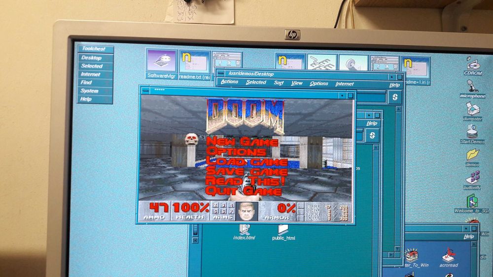 Workstation de colectie SGI Silicon Graphics O2 1997 IRIX SCSI