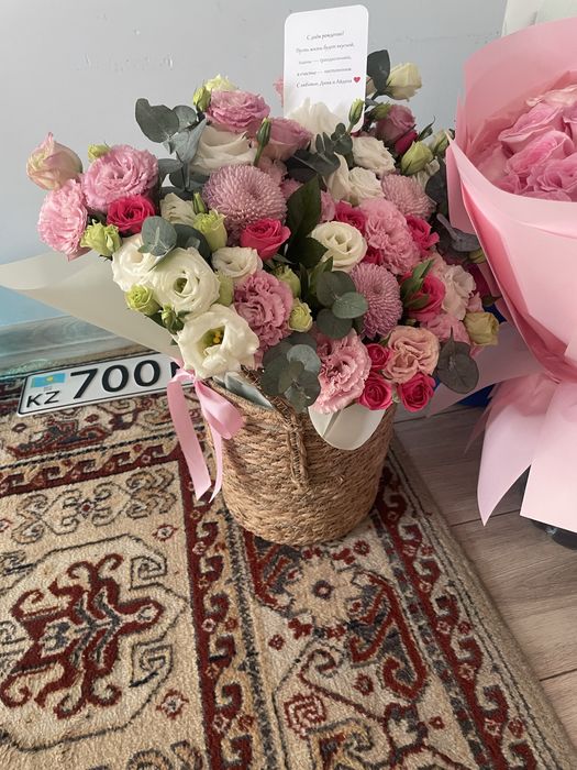 Цветы букеты розы