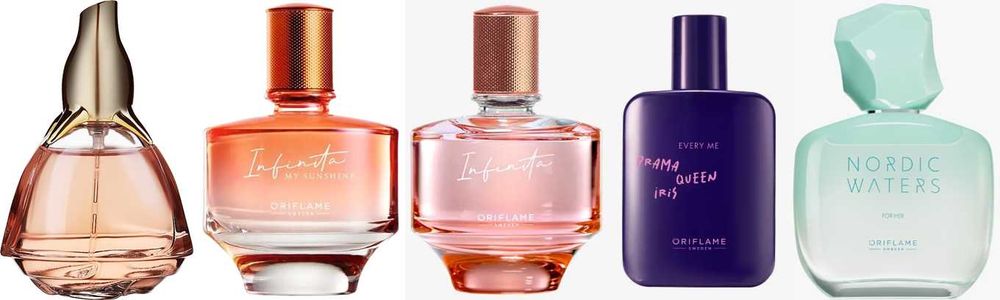 ORIFLAME - Divine, Love Potion, Giordani, Eclat, Amber Elixir