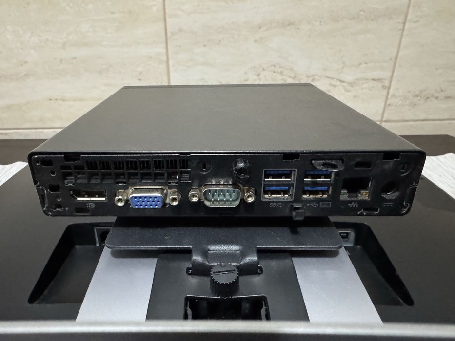 Mini PC HP EliteDesk 800 G2 DM + Monitor LED HP EliteDisplay E240C 24"