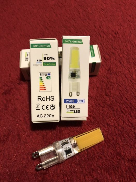 Becuri LED, G9, GU10, E14, E27, lumina rece sau calda,dimmable, 220V