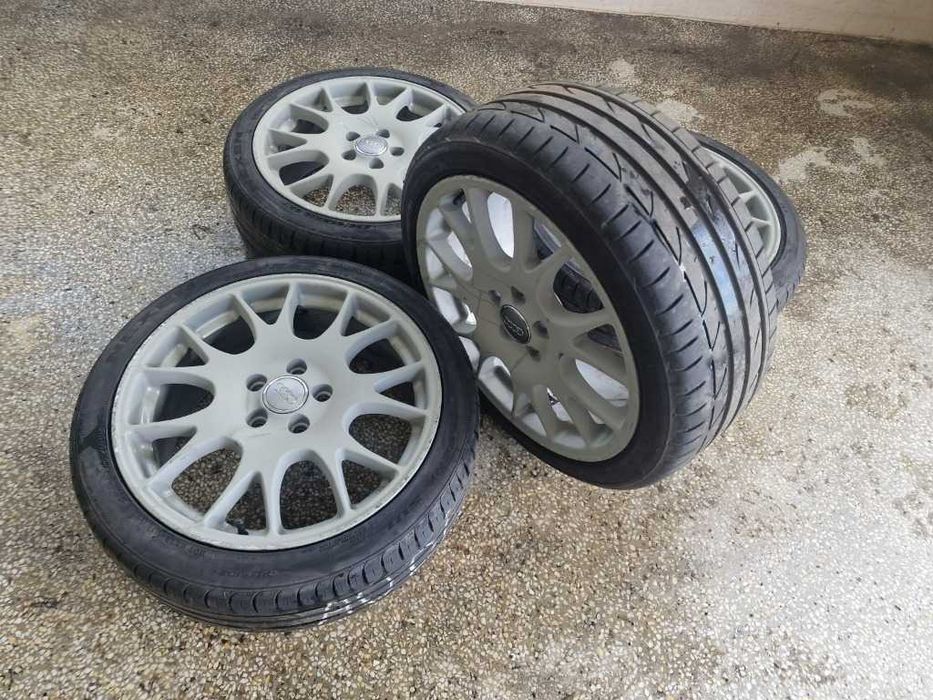 4бр гуми с алуминиеви джанти за Audi, Skoda, Seat, VW