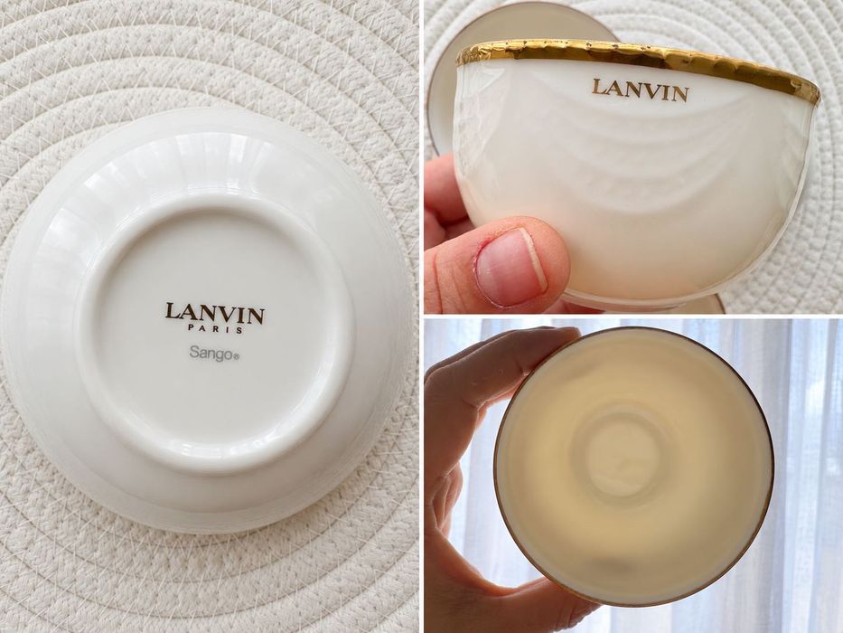 GIVENCHY/ LANVEN/ LANCEL костен порцелан